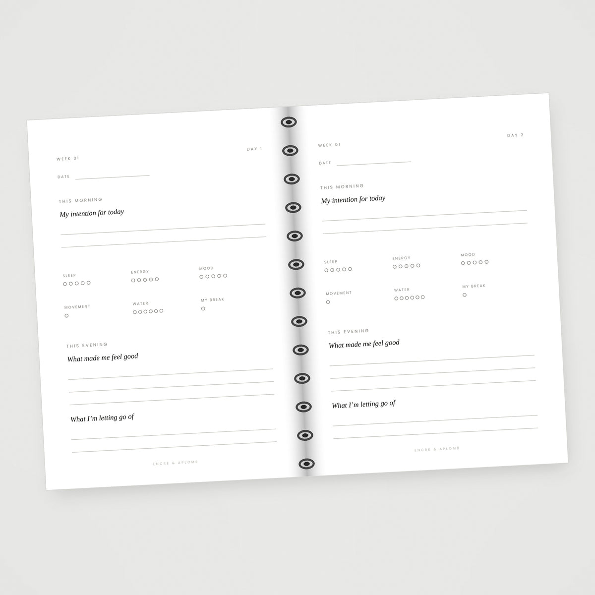 Wellness Journal — 12 Weeks