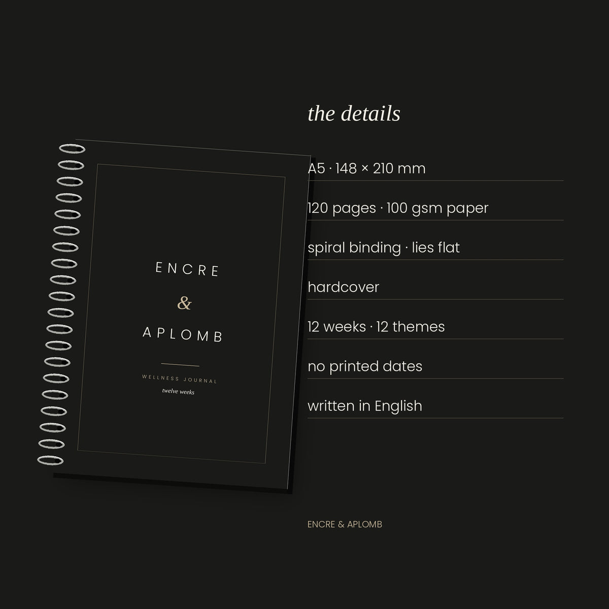 Wellness Journal — 12 Weeks